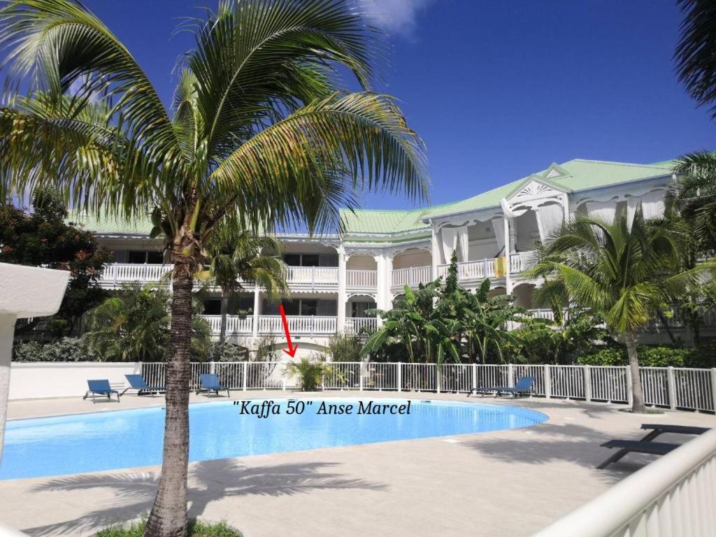 Kaffa50 - Plage & 3Piscines - Anse Marcel エクステリア 写真